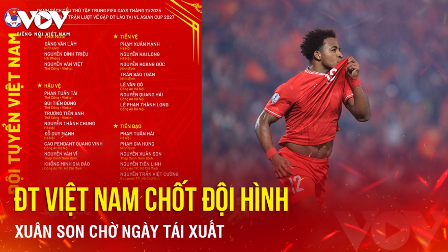 Tin bóng đá 8-11: ĐT Việt Nam chốt đội hình, Xuân Son chờ ngày tái xuất